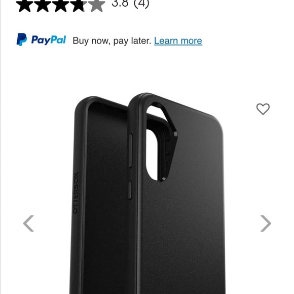 OtterBox Black Rugged Smartphone Case with Two-Layer Design and Shock Absorption - Picture 1 of 1